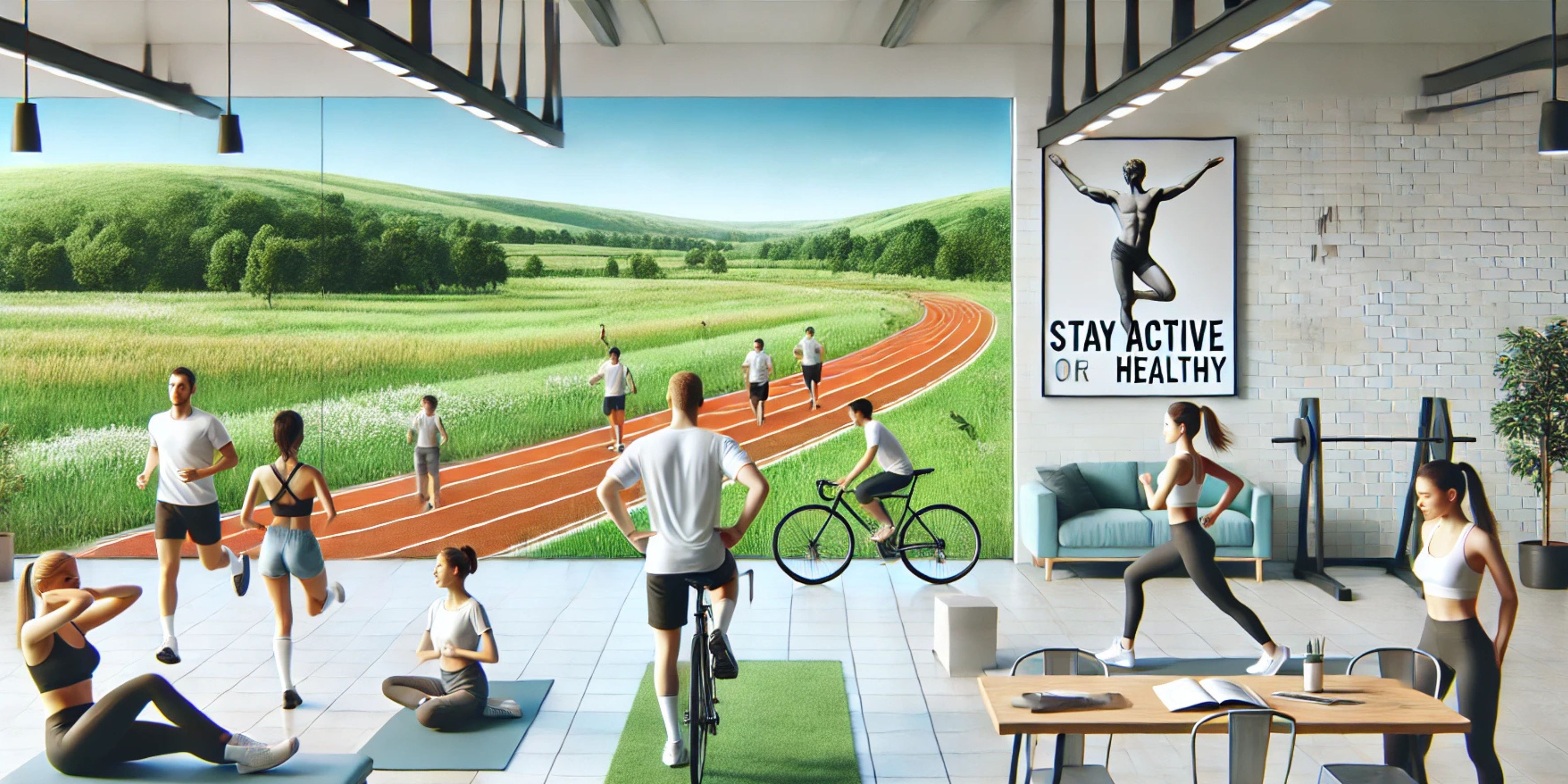 Stay Active to Make Healthy Life